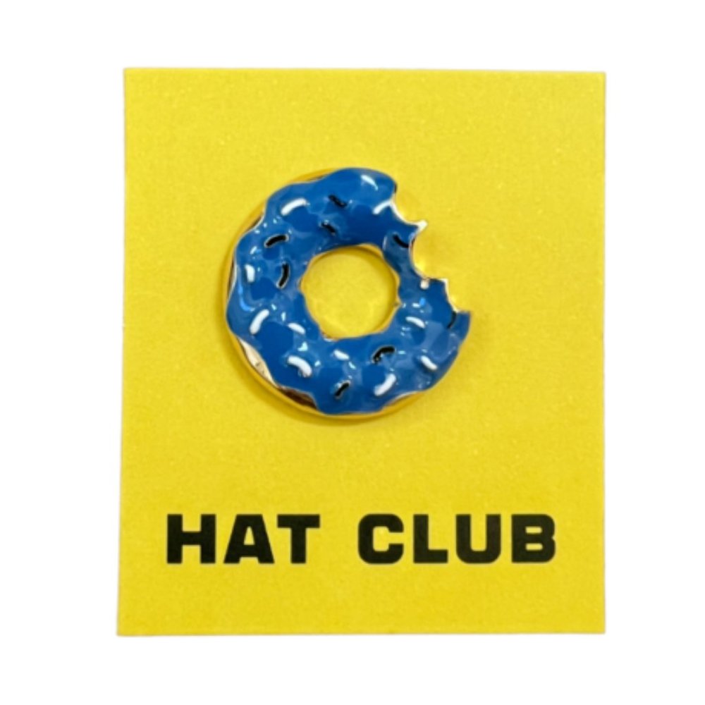 Hat Club Exclusive Sunday Night Toons Blue Donut Hat Pin